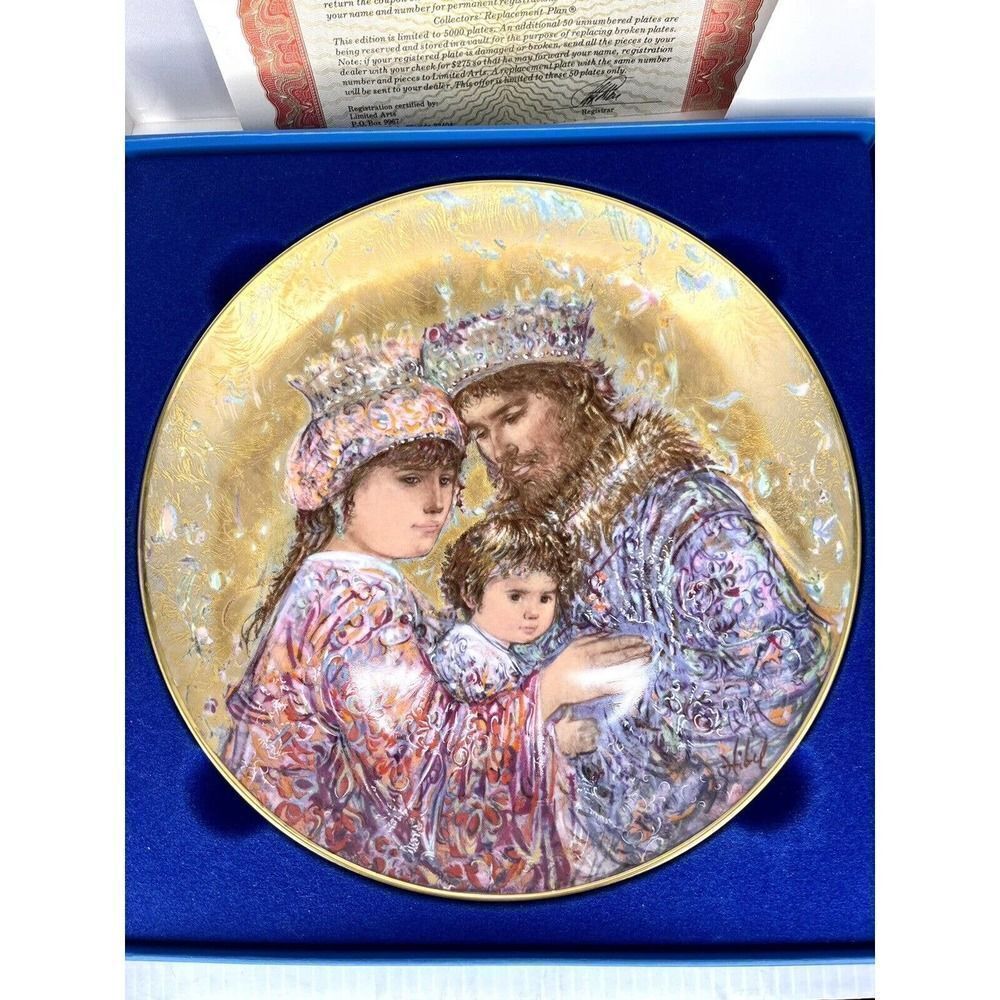 David Bathsheba and Solomon Plate The David Series 2nd ed Certified